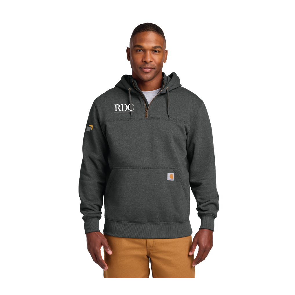 Carhartt® Tall Rain Defender® Paxton Heavyweight Hooded Zip Mock Sweatshirt