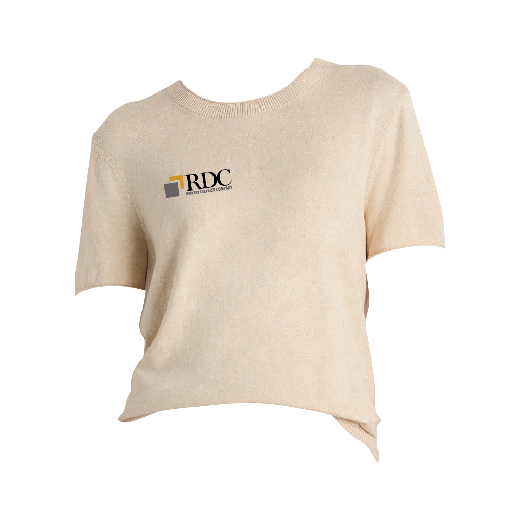 Quince Lightweight Cotton Cashmere Relaxed Sweater Tee
