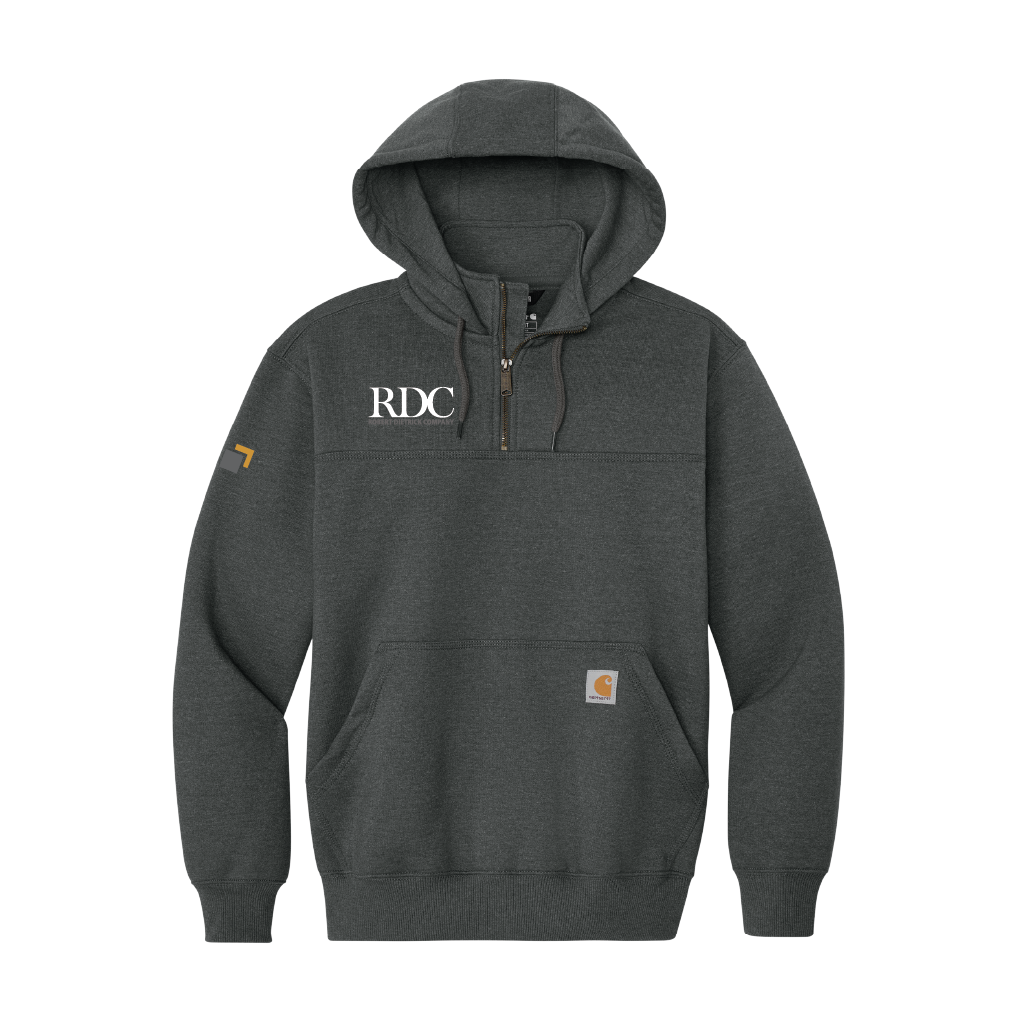 Carhartt® Tall Rain Defender® Paxton Heavyweight Hooded Zip Mock Sweatshirt