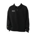 BELLA+CANVAS® Unisex 10-Ounce Polo Sweatshirt