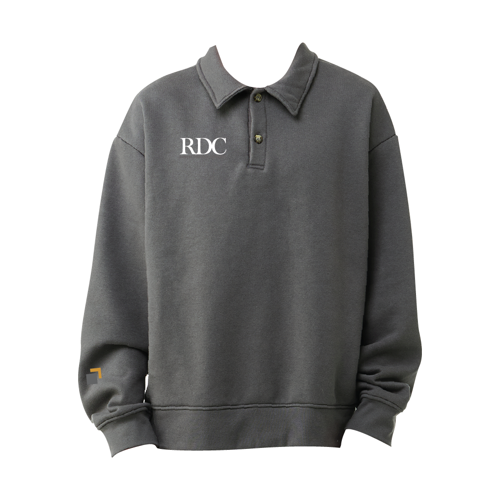 BELLA+CANVAS® Unisex 10-Ounce Polo Sweatshirt